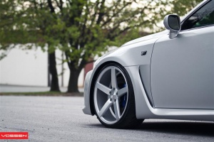 2012 Lexus IS-F with 20x9 Vossen CV3 wheels