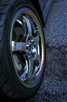 2007 Honda Civic with 18x7.5 Gram Lights 57pro wheels