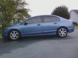 2008 Honda Civic with Enkei RS6 wheels