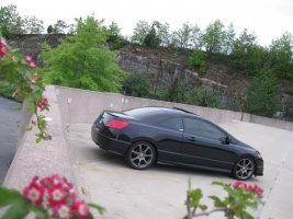 2007 Honda Civic with HFP Carbon Bronze wheels