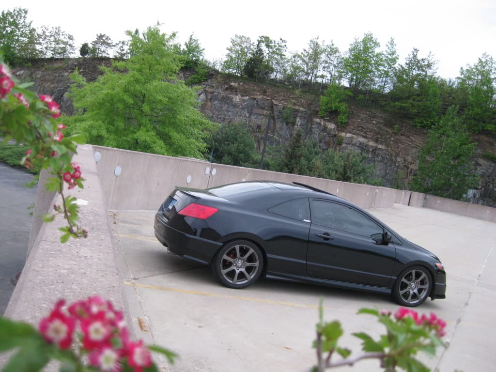 2007 Honda Civic with HFP Carbon Bronze wheels