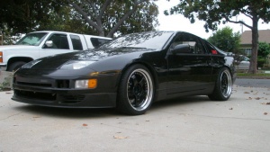 1993 Nissan 300ZX 2-seat with 18x9 SSR SP1 wheels