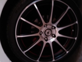 2009 Honda Civic with 18x8 Konig Zero In wheels
