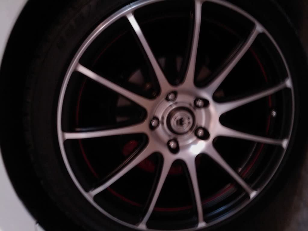 2009 Honda Civic with 18x8 Konig Zero In wheels