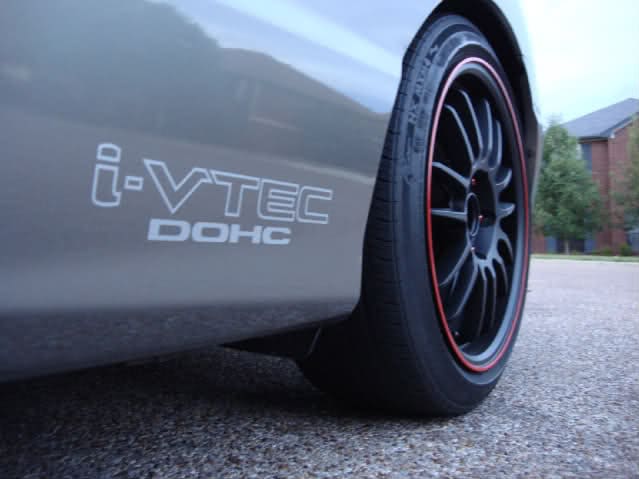 2009 Honda Civic with 17x8 Konig Runaways wheels