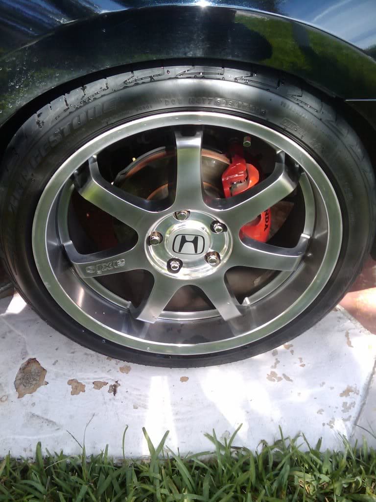 2008 Honda Civic with 18x8 Axis Widetracks wheels