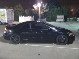 2008 Honda Civic with 17x8 Motegi Traklite wheels