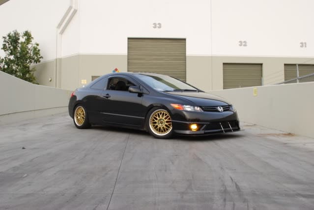 2007 Honda Civic with 17x7.5 Work VS-XX wheels