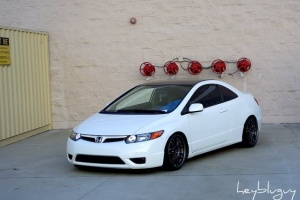 2007 Honda Civic with Volk RE30 wheels