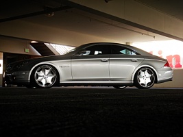 2006 Mercedes CLS-class with 20x9 AME Shallen AX wheels