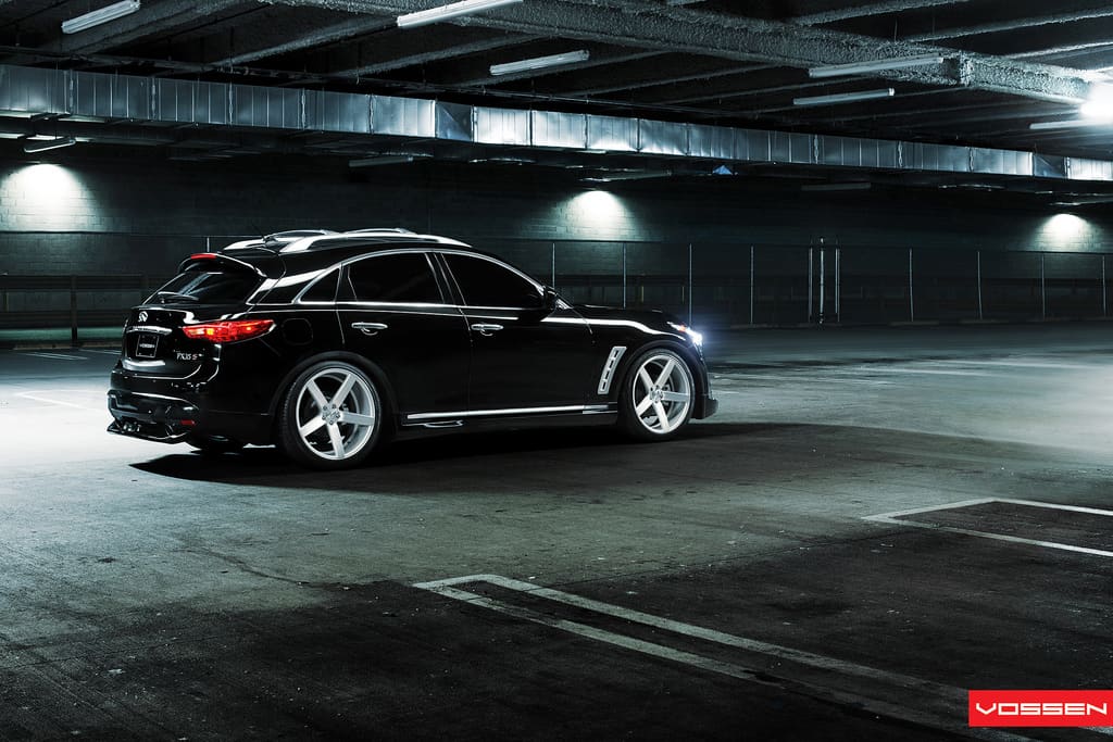 2012 Infiniti FX35 with Vossen VVS-CV3 wheels
