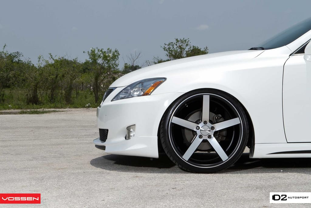 2011 Lexus IS 250 with 20x9 Vossen VVS-CV3 wheels