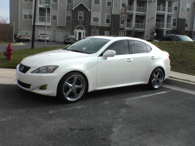 2006 Lexus IS 250 with 19x8.5 Element 114 wheels