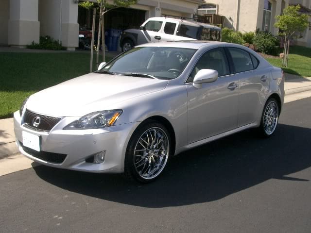 2006 Lexus IS 250 with 19x8 MRR GT1 wheels