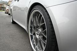2006 Lexus IS 350 with 19x8.5 Volk SF-Winning wheels