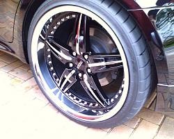 2006 Lexus IS 350 with 20x8.5 Foose DF-5 wheels