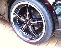 2006 Lexus IS 350 with 20x8.5 Foose DF-5 wheels