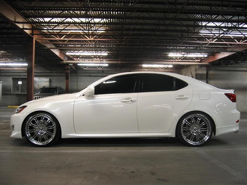 2006 Lexus IS 350 with 20x8.5 Couture Latives wheels