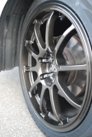 2008 Honda Civic with 17x8 Rota G-Force wheels