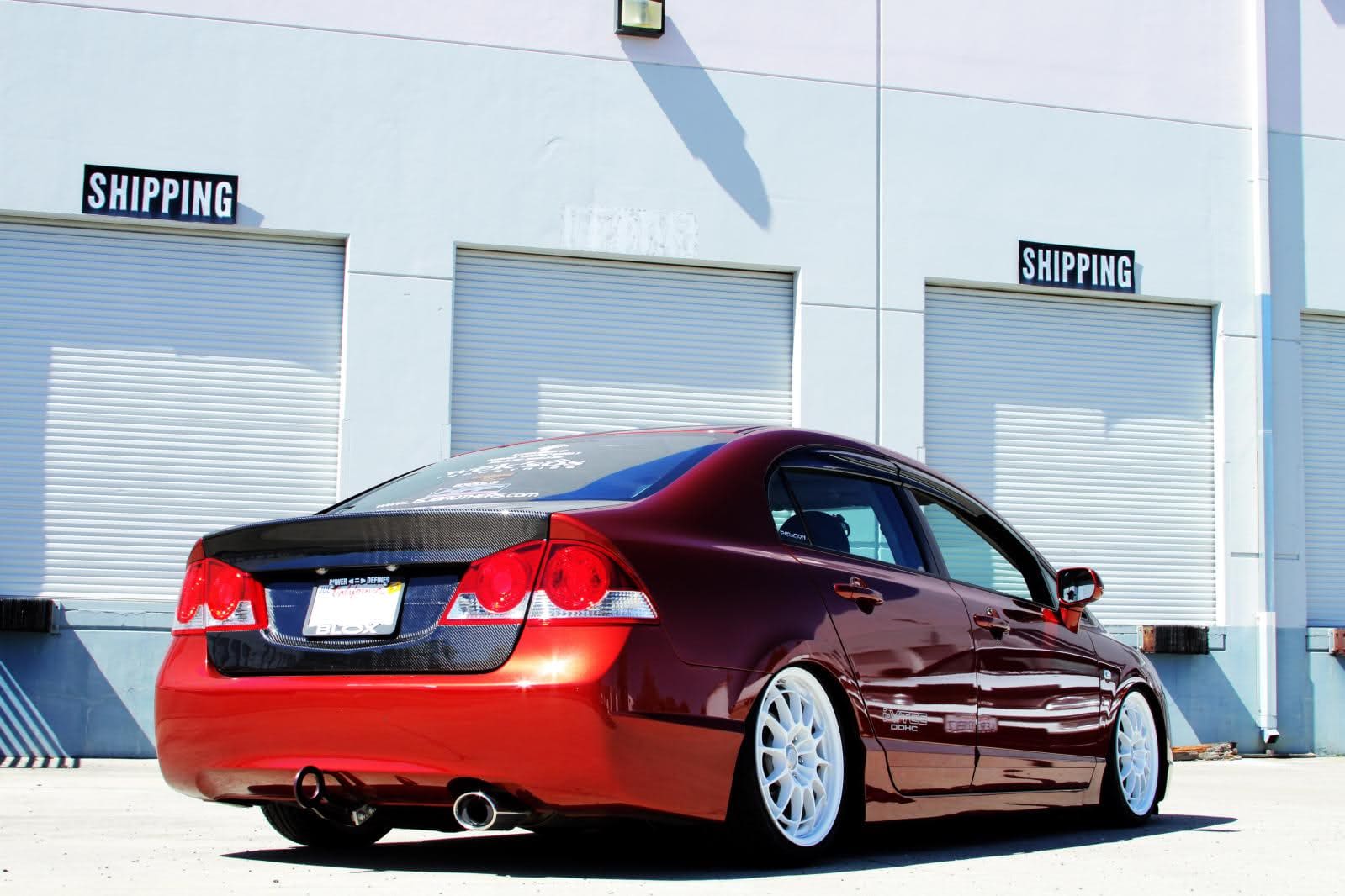 2010 Honda Civic with 17x7.5 Enkei NTO3+M wheels
