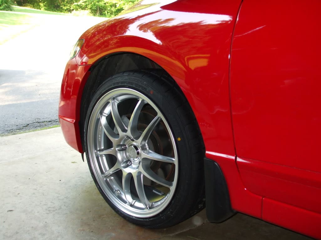 2009 Honda Civic with Enkei PF01 wheels