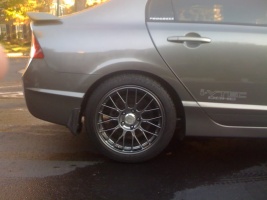 2010 Honda Civic with 17x8 Enkei RPM2 wheels