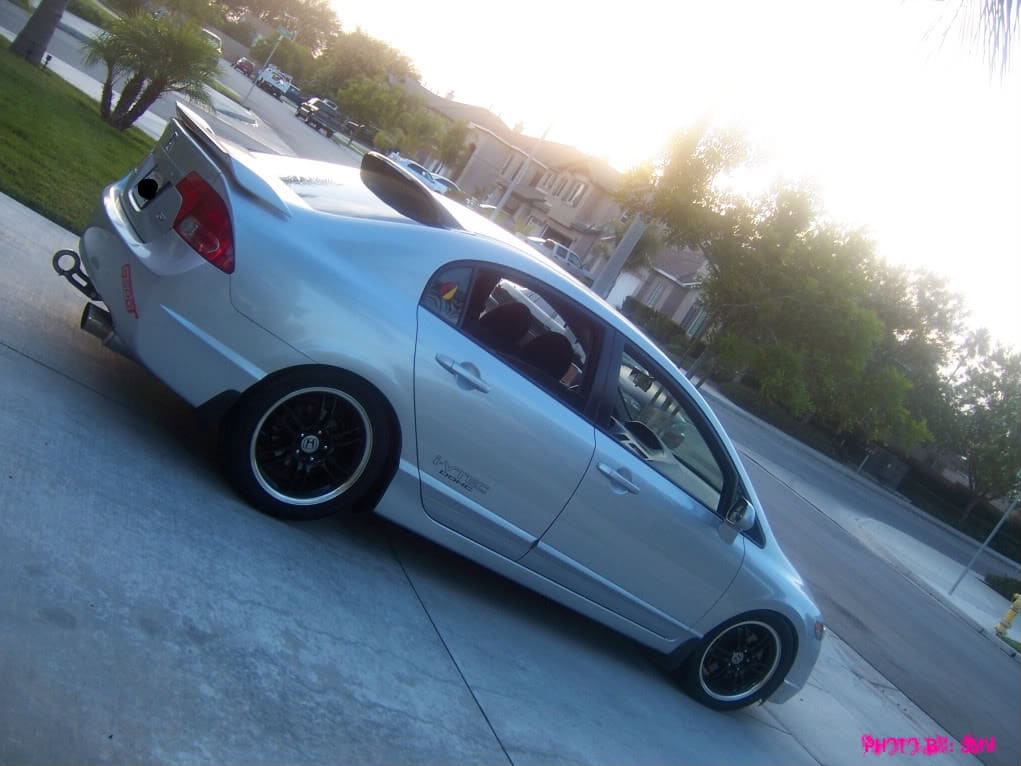 2010 Honda Civic with 17x7 Kyowa Racing KR228 wheels