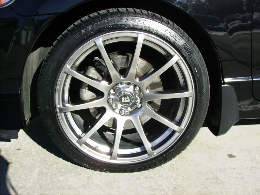 2011 Honda Civic with 18x8 Motegi SP10 wheels
