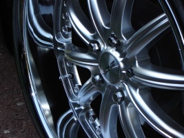 2007 Lexus IS 350 with 20x8.5 wheels