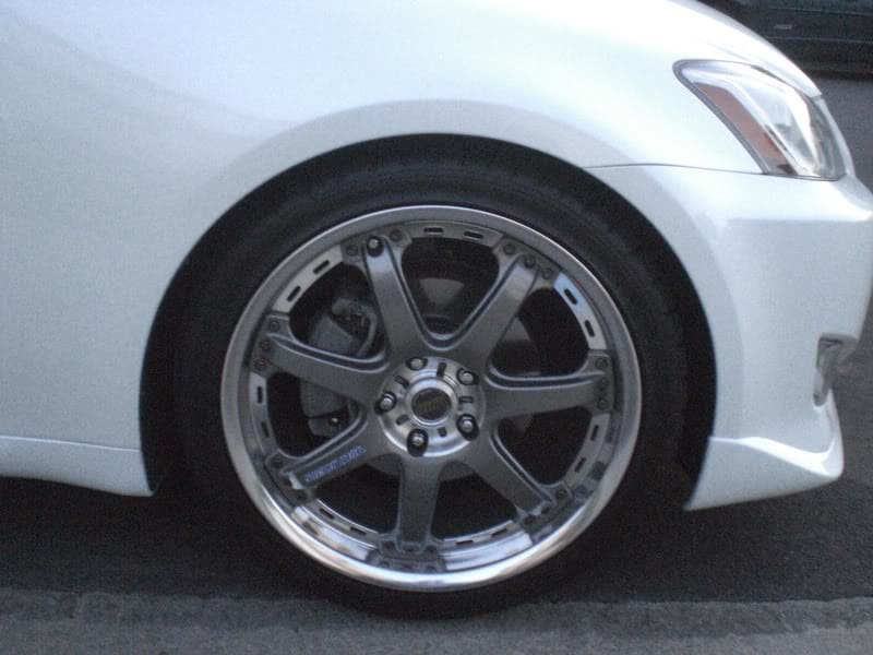 2006 Lexus IS 250 with 19x9.5 Volk GT-7's wheels