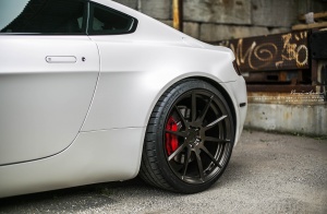 2013 Aston Martin V8 Vantage with 20x9 Brixton Forged R10 wheels