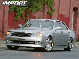 2004 Infiniti M45 with 20x8.5 AME Shallen LX wheels