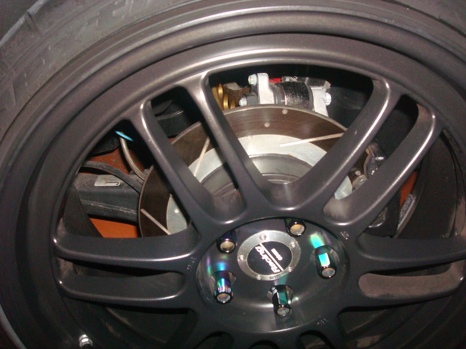 2010 Honda Civic with Enkei RPF-01 wheels