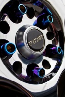 2010 Honda Civic with 18x8 Rays Engineering Gram Lights wheels