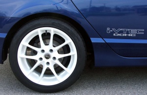 2008 Honda Civic with 17x8 ROH Adrenalines wheels