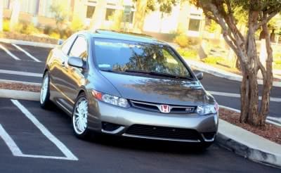 2011 Honda Civic with 17x8 Sprint CPR wheels