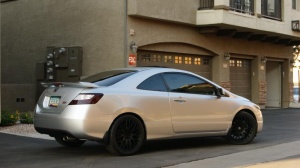 2009 Honda Civic with 18x8 Tenzo Type M wheels