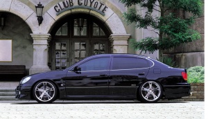 2001 Lexus GS 300 with 19x9 Fabulous Various MB-5 wheels