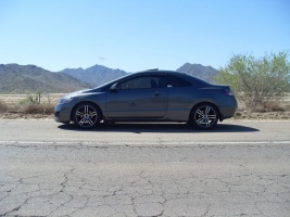 2010 Honda Civic with 17x7.5 Liquid Metal Curve wheels