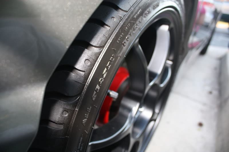 2008 Honda Civic with 18x8 Enkei Fujin wheels