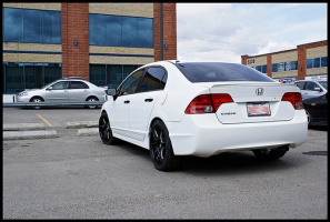 2011 Honda Civic with Konig Deception wheels