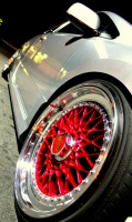 2009 Honda Civic with 17x9 BBS RS wheels