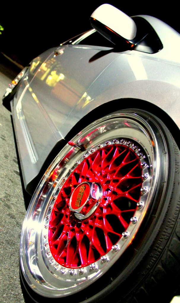 2009 Honda Civic with 17x9 BBS RS wheels