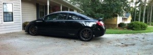2007 Honda Civic with 18x8.5 Rota DPT wheels