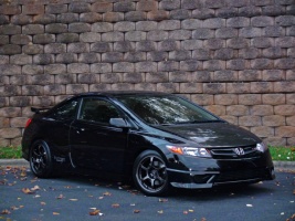 2010 Honda Civic with 17x8.5 Rota Boost wheels