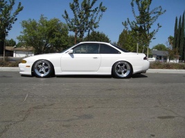1995 Nissan S14 with 18x9.5 Work Wheels Meister S1 3pc wheels