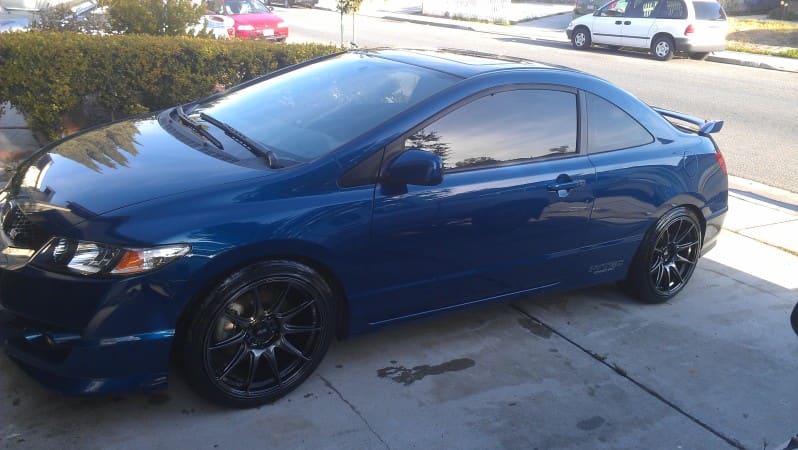 2010 Honda Civic with 18x8.75 XXR 527 wheels