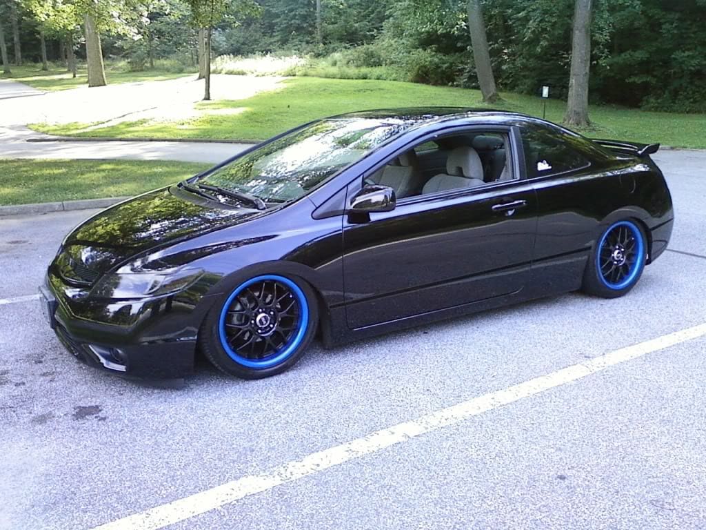 2011 Honda Civic with 17x8 XXR 006 wheels