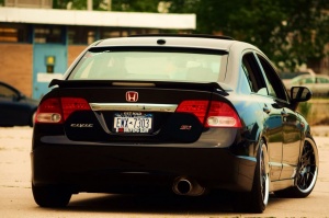 2010 Honda Civic with 17x9 XXR 526 wheels