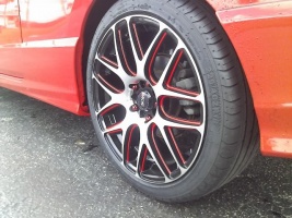 2011 Honda Civic with 18x7.5 XXR 525 wheels
